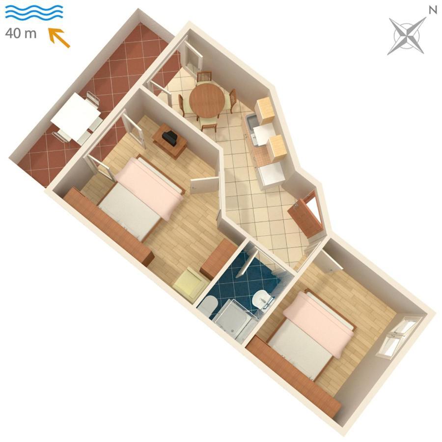 Apartments By The Sea Igrane, Makarska - 310 Εξωτερικό φωτογραφία